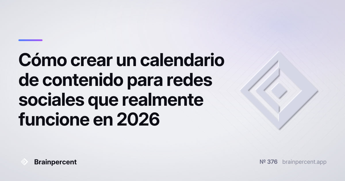 Featured image for: Cómo crear un calendario de contenido para redes sociales que realmente funcione en 2026