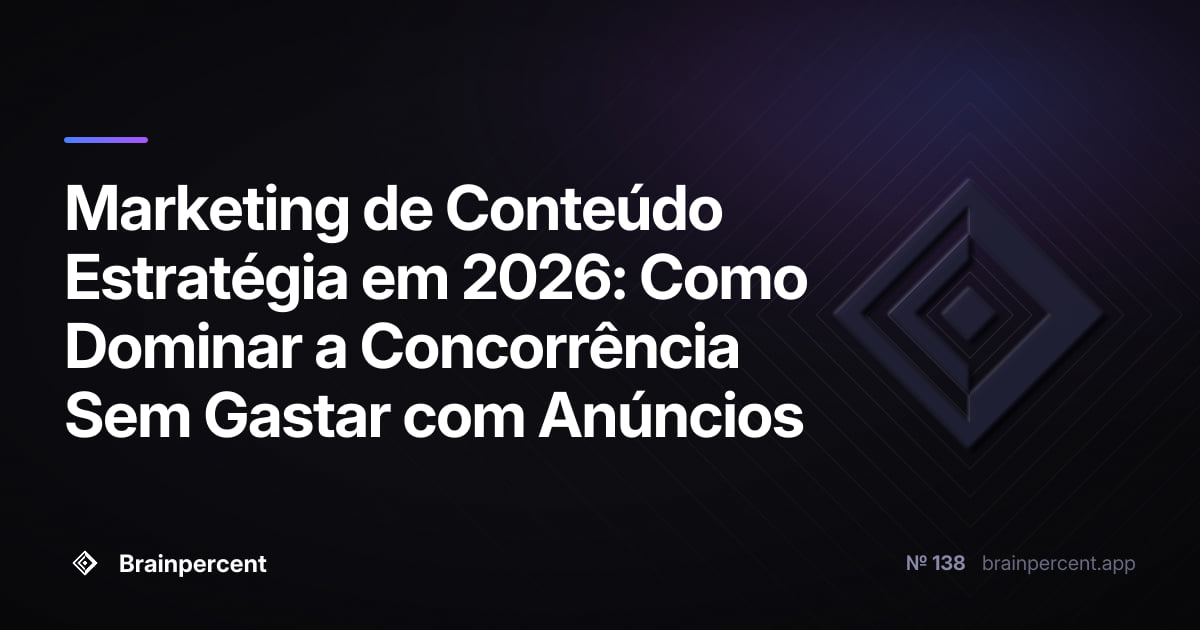 Marketing de Conteúdo Estratégia em 2026: Como Dominar a Concorrência Sem Gastar com Anúncios