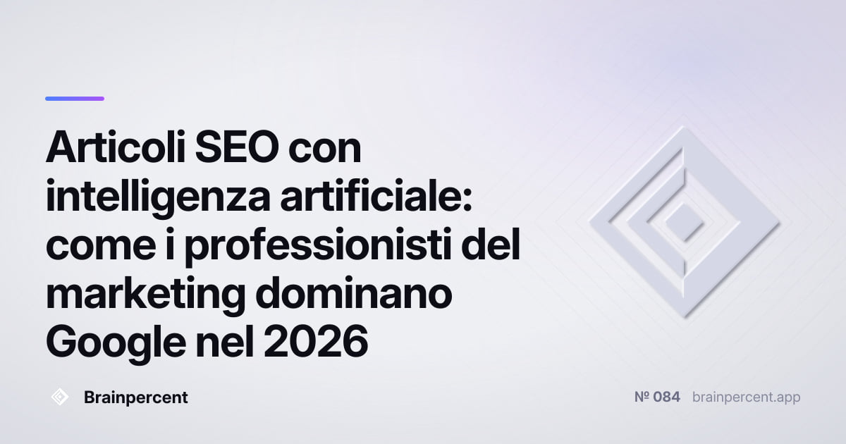 Featured image for: Articoli SEO con intelligenza artificiale: come i professionisti del marketing dominano Google nel 2026