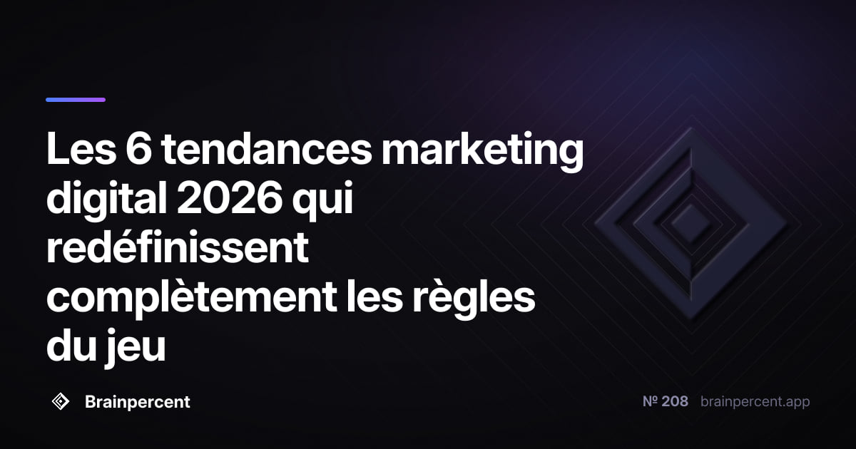 Featured image for: Les 6 tendances marketing digital 2026 qui redéfinissent complètement les règles du jeu