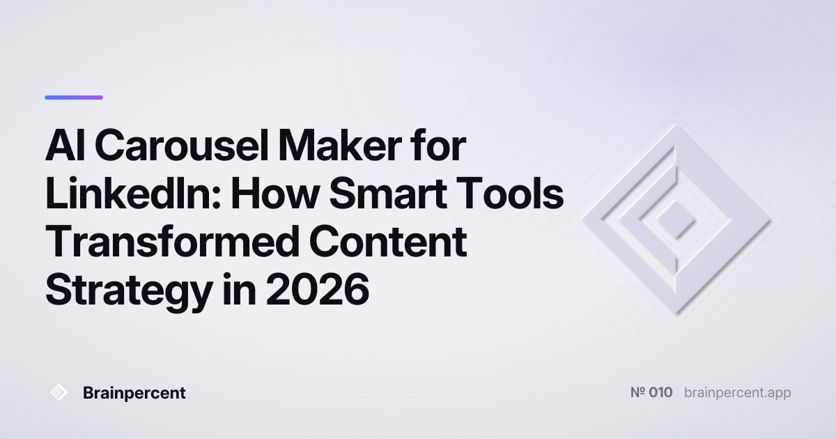 Featured image for: AI Carousel Maker for LinkedIn: How Smart Tools Transformed Content Strategy in 2026