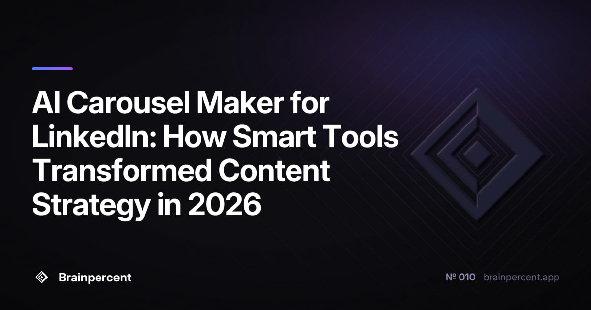 Featured image for: AI Carousel Maker for LinkedIn: How Smart Tools Transformed Content Strategy in 2026