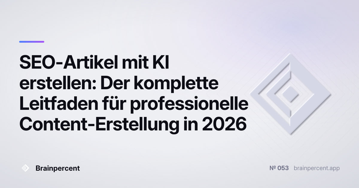 Featured image for: SEO-Artikel mit KI erstellen: Der komplette Leitfaden für professionelle Content-Erstellung in 2026