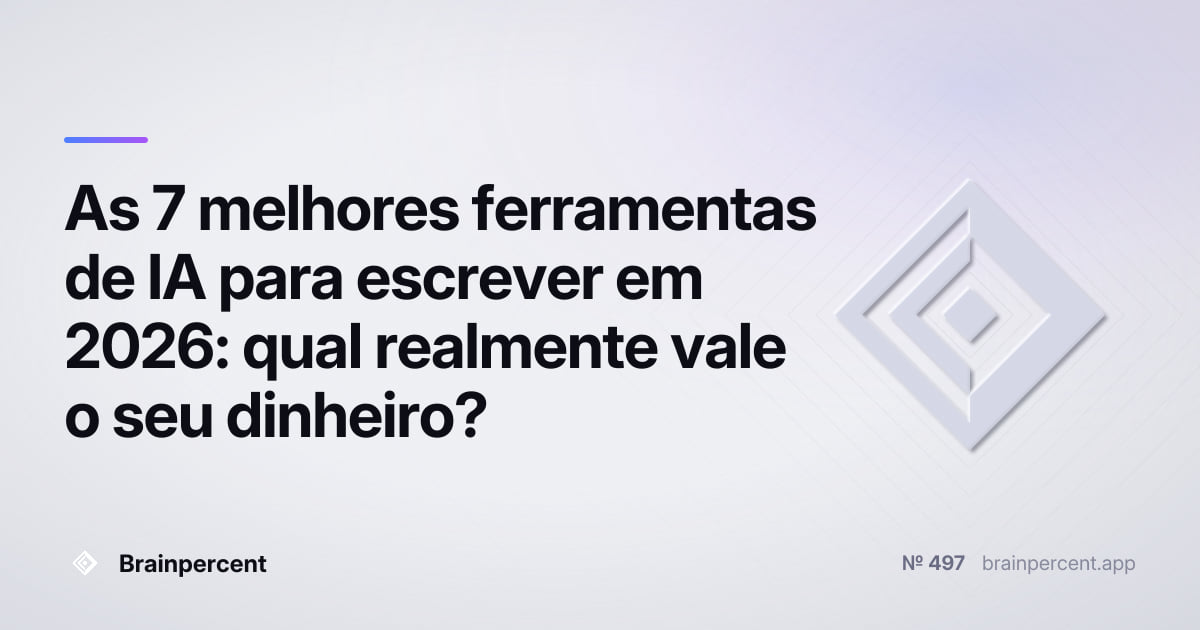 Featured image for: As 7 melhores ferramentas de IA para escrever em 2026: qual realmente vale o seu dinheiro?