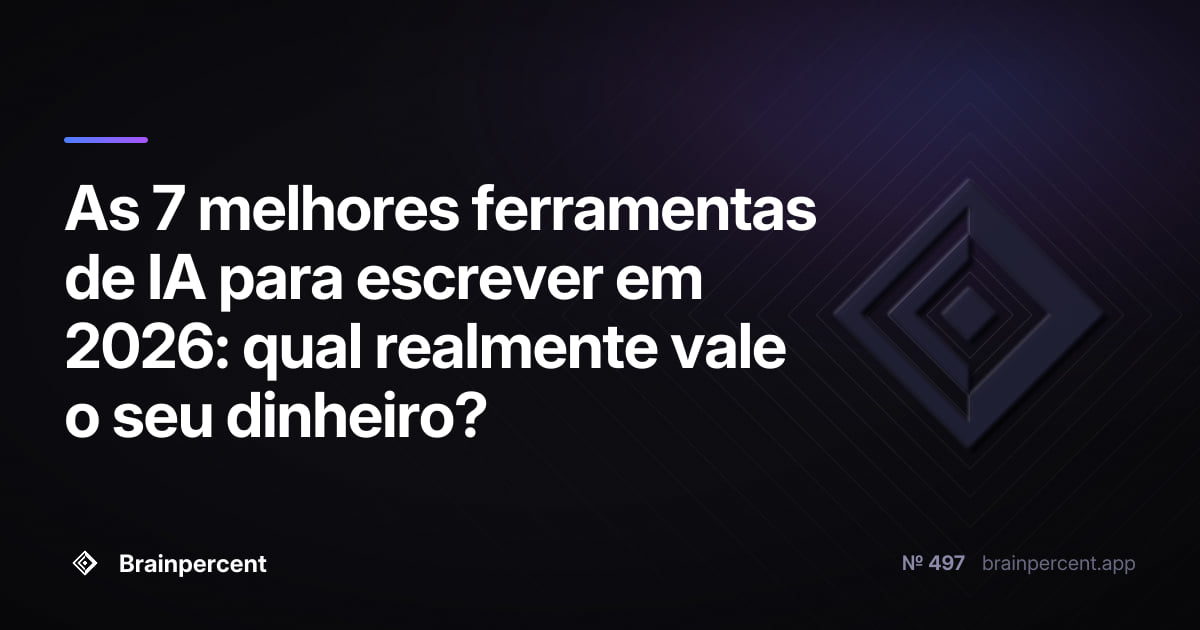 Featured image for: As 7 melhores ferramentas de IA para escrever em 2026: qual realmente vale o seu dinheiro?