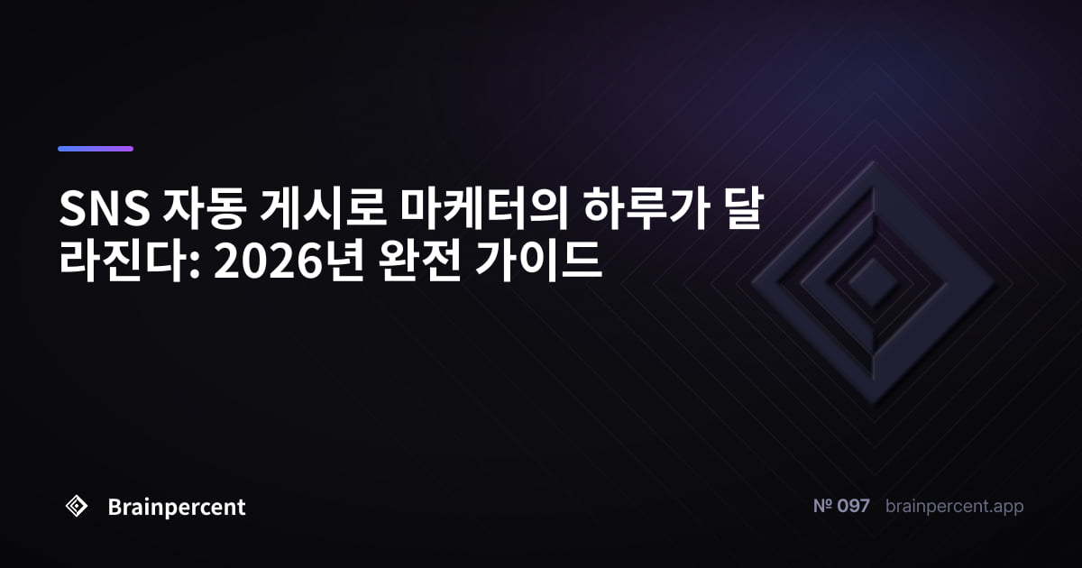 Featured image for: SNS 자동 게시로 마케터의 하루가 달라진다: 2026년 완전 가이드
