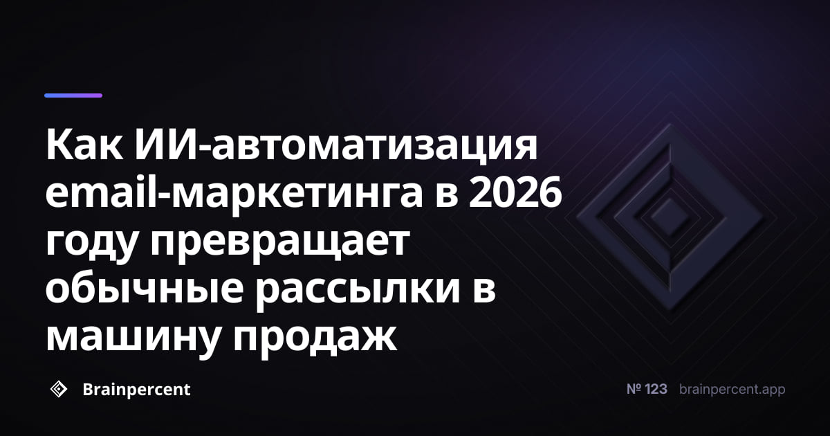 Featured image for: Как ИИ-автоматизация email-маркетинга в 2026 году превращает обычные рассылки в машину продаж