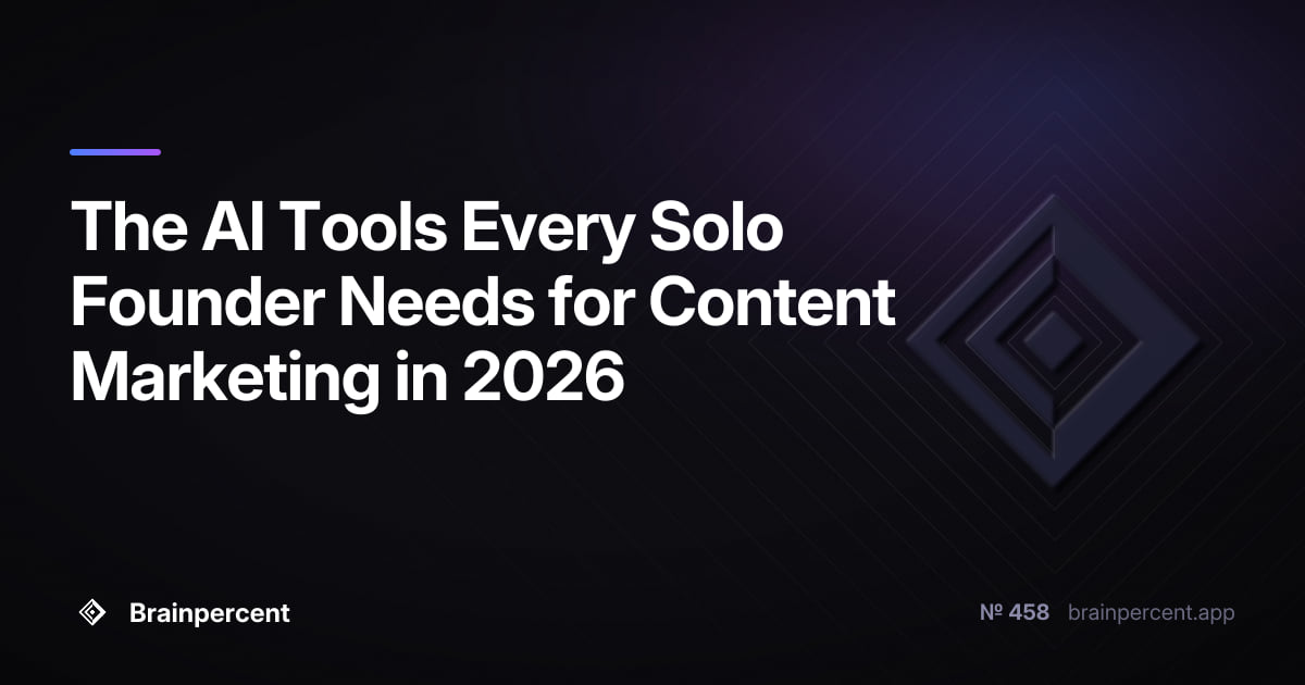 Featured image for: The AI Tools Every Solo Founder Needs for Content Marketing in 2026