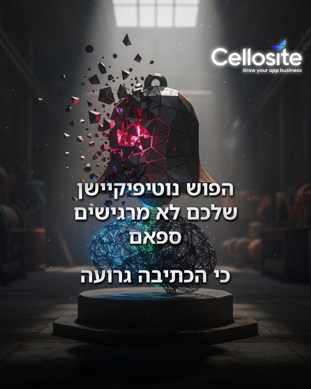 למה Push Notifications מרגישים SPAM — זה בעיה של segmentation לא קופירייטינג