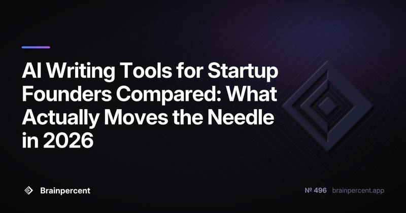 AI Writing Tools for Startup Founders Compared: What Actually Moves the Needle in 2026