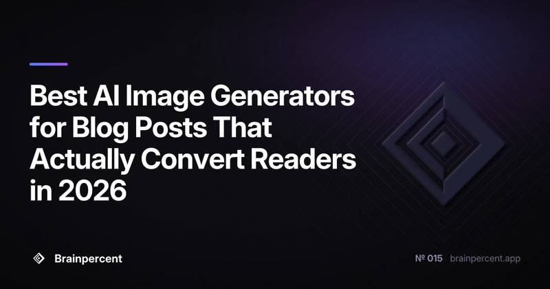 Best AI Image Generators for Blog Posts That Actually Convert Readers in 2026