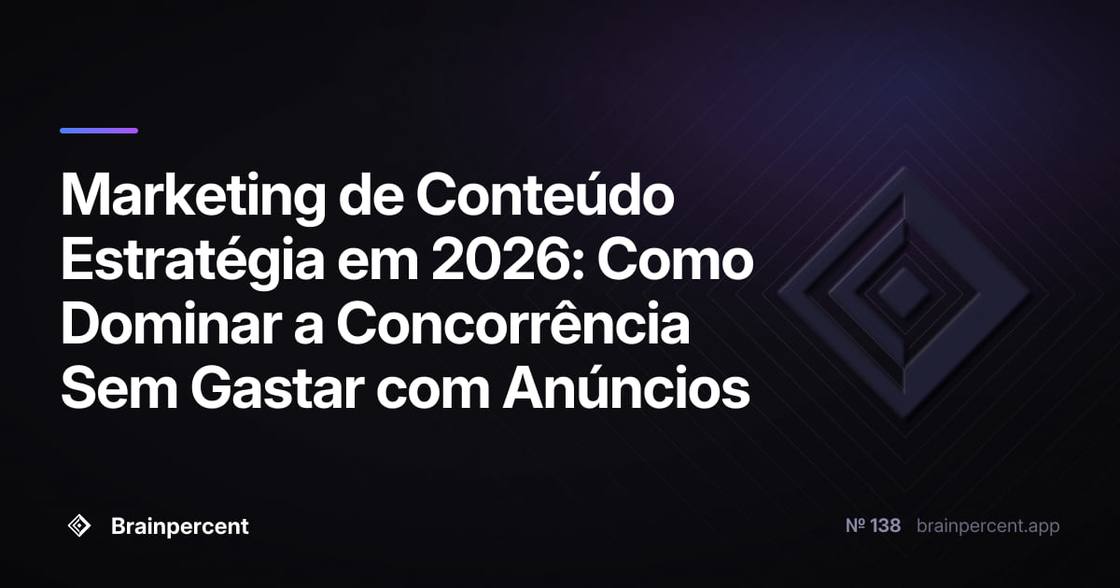 Marketing de Conteúdo Estratégia em 2026: Como Dominar a Concorrência Sem Gastar com Anúncios