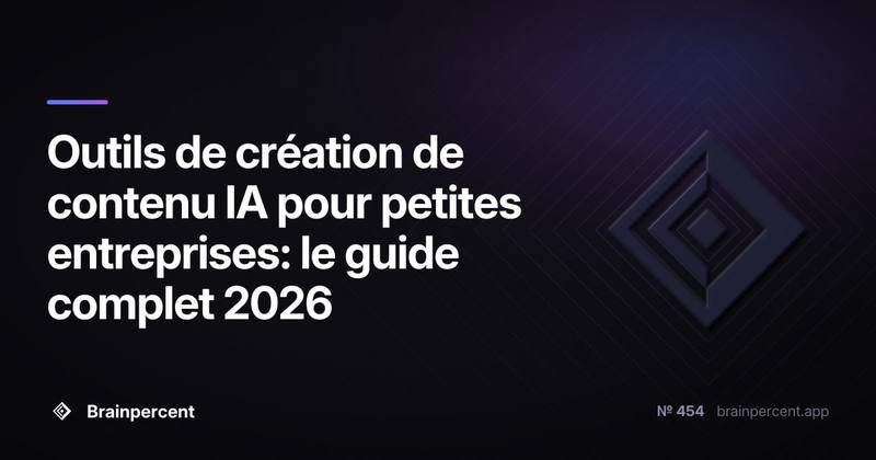 Outils de création de contenu IA pour petites entreprises: le guide complet 2026