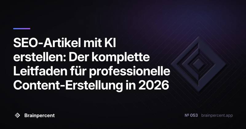 SEO-Artikel mit KI erstellen: Der komplette Leitfaden für professionelle Content-Erstellung in 2026