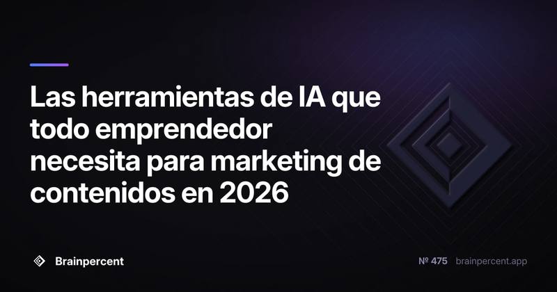 Las herramientas de IA que todo emprendedor necesita para marketing de contenidos en 2026