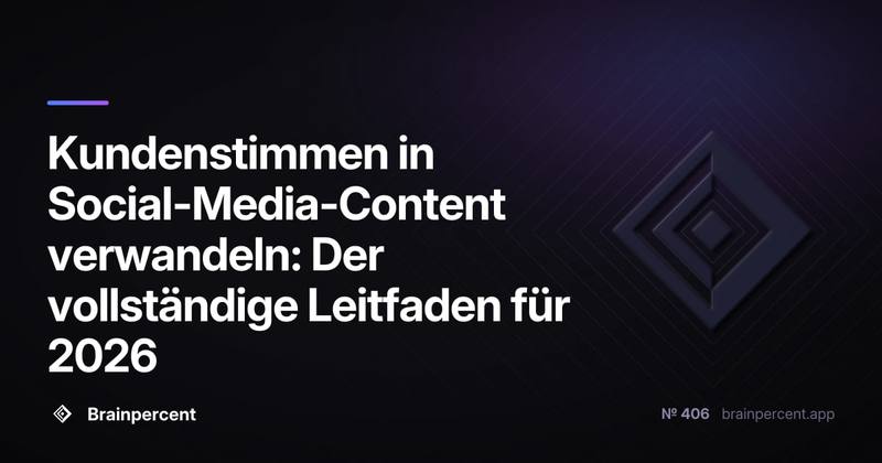 Kundenstimmen in Social-Media-Content verwandeln: Der vollständige Leitfaden für 2026